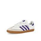 adidas Samba OG W Cloud White / Energy Ink / Off White Low Top Sneakers  Close Up | Overkill