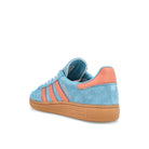 adidas Handball Spezial W Light Blue / Wonder Clay / Footwear White Low Top Sneakers  Material | Overkill