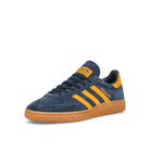 adidas Handball Spezial W Night Indigo / Crew Yellow / Gum 2 Low Top Sneakers  Close Up | Overkill