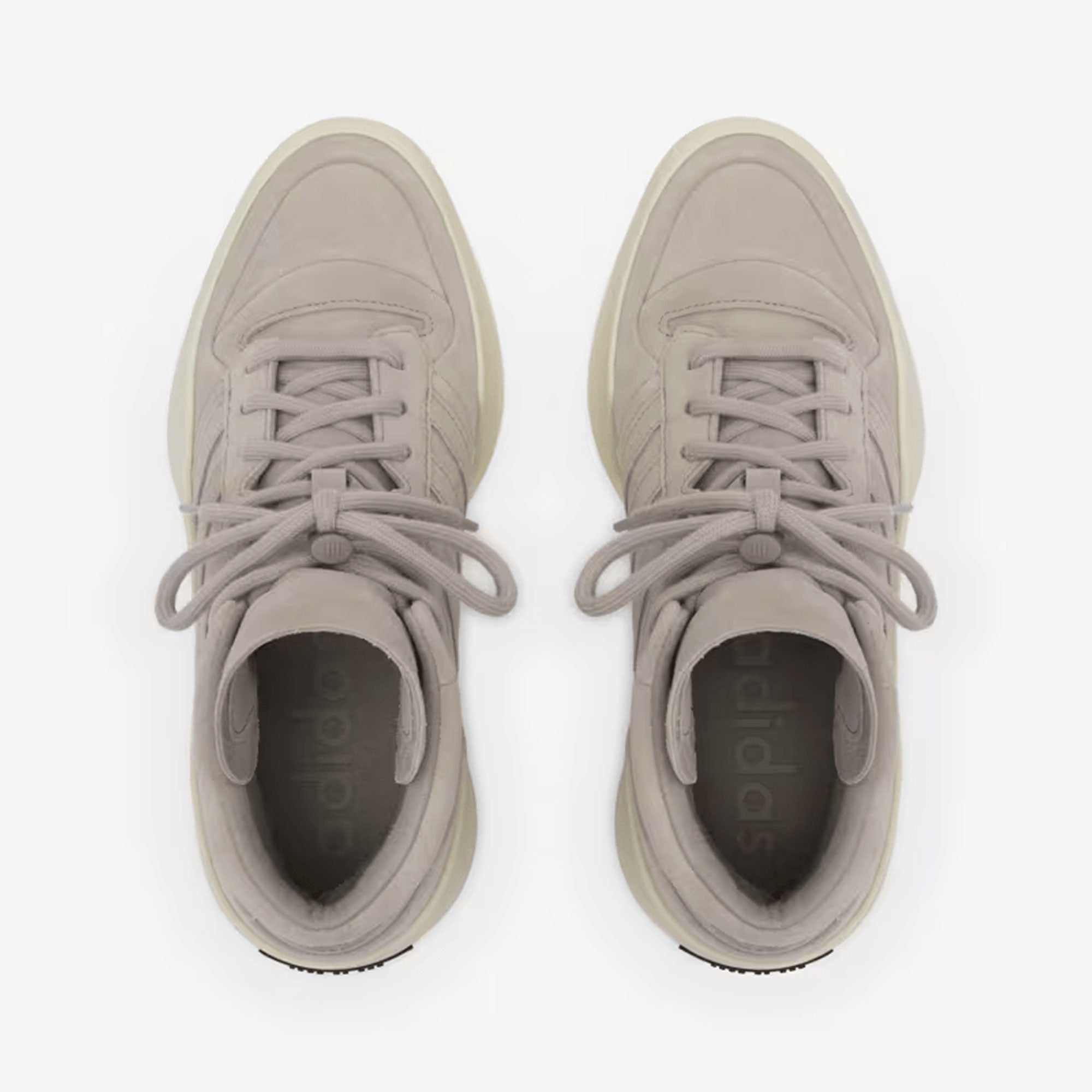 adidas Fear Of God Athletics x adidas 86 Hi Sesame / Sesame / Sesame High Top Sneakers  Detailfoto | Overkill