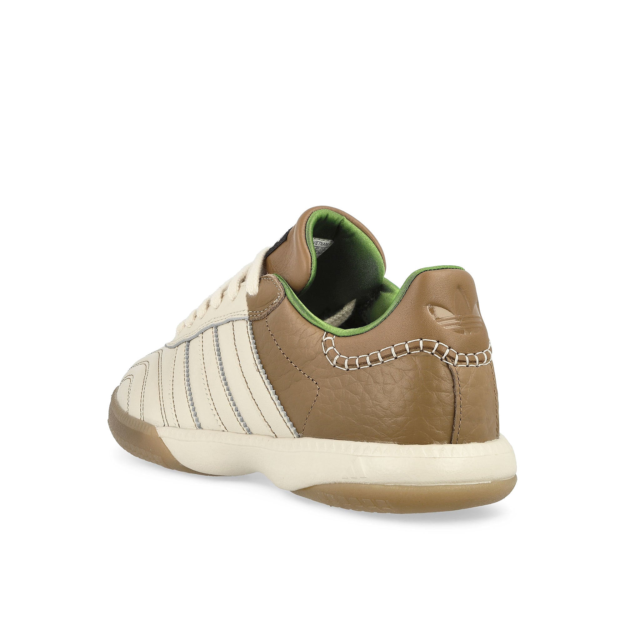 adidas MN Samba Elena Nappa Wonder White / Wonder White / None Low Top Sneakers  Material | Overkill