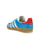 adidas Gazelle Indoor Bright Blue / Footwear White / Gum Low Top Sneakers  Material | Overkill