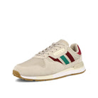 adidas Treziod 2 Alumin-Collegiate Burgundy-Court Green Low Top Sneakers  Close Up | Overkill