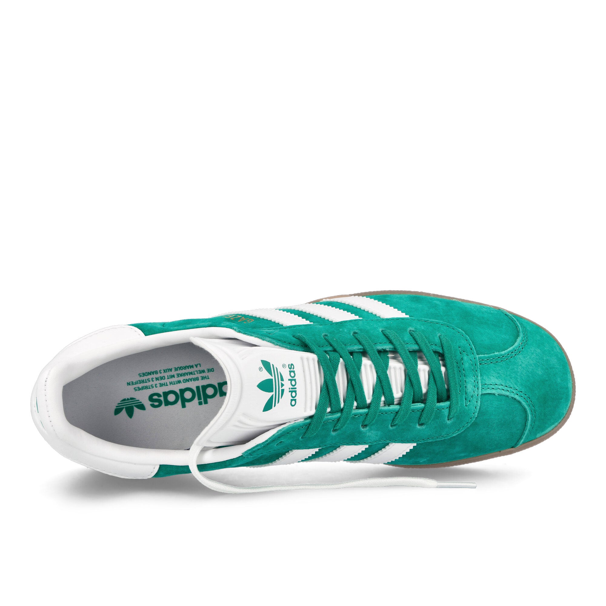 adidas Gazelle Court Green, Footwear White, Gum4 Low Top Sneakers  Detailfoto | Overkill