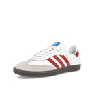 adidas Samba OG Footwear White / Better Scarlet / Supplier Colour Low Top Sneakers  Close Up | Overkill
