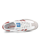 adidas Samba OG Footwear White / Better Scarlet / Supplier Colour Low Top Sneakers  Detailfoto | Overkill