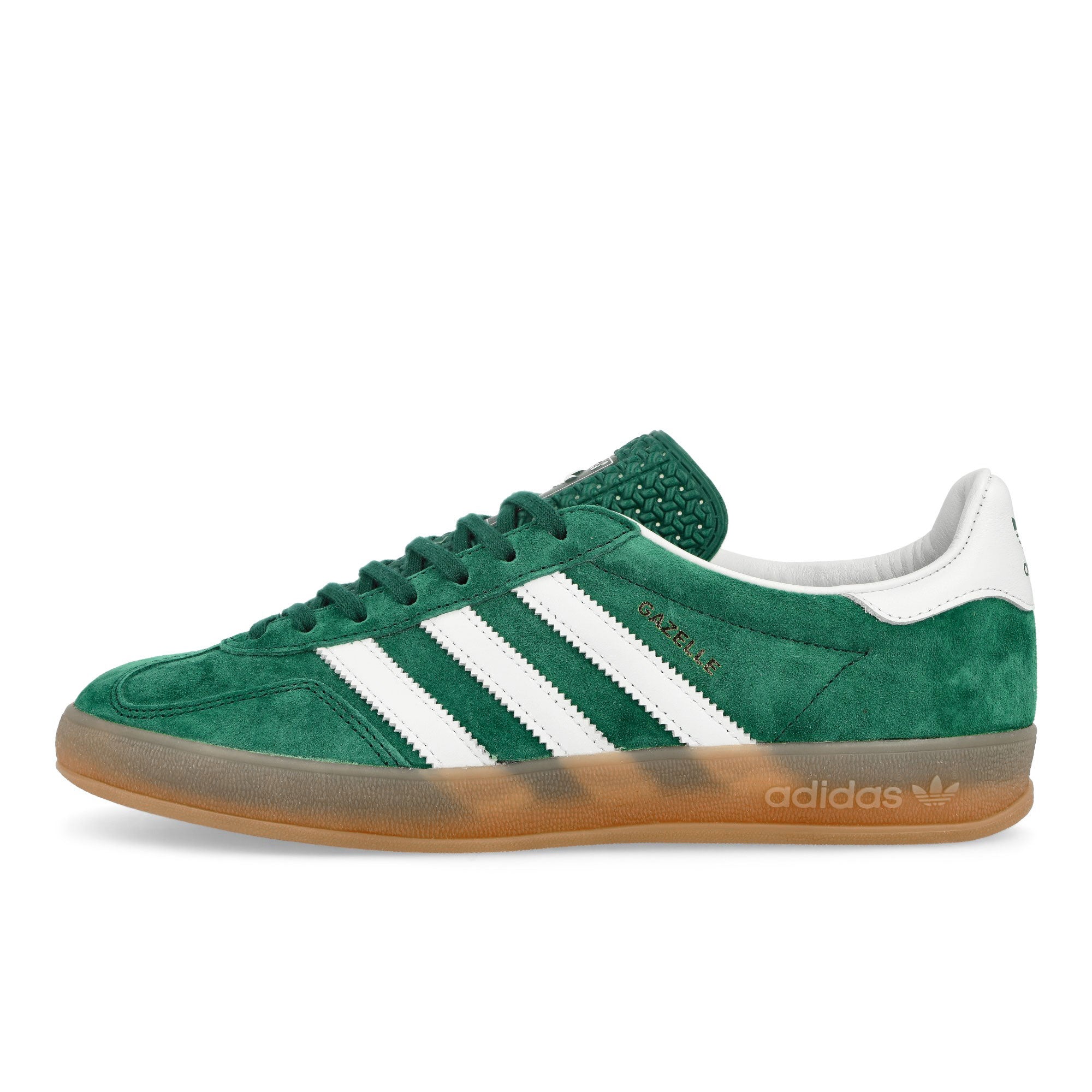 adidas Gazelle Indoor Collegiate Green / Cloud White / Gum Low Top Sneakers IG1596 | Overkill