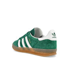 adidas Gazelle Indoor Collegiate Green / Cloud White / Gum Low Top Sneakers  Material | Overkill