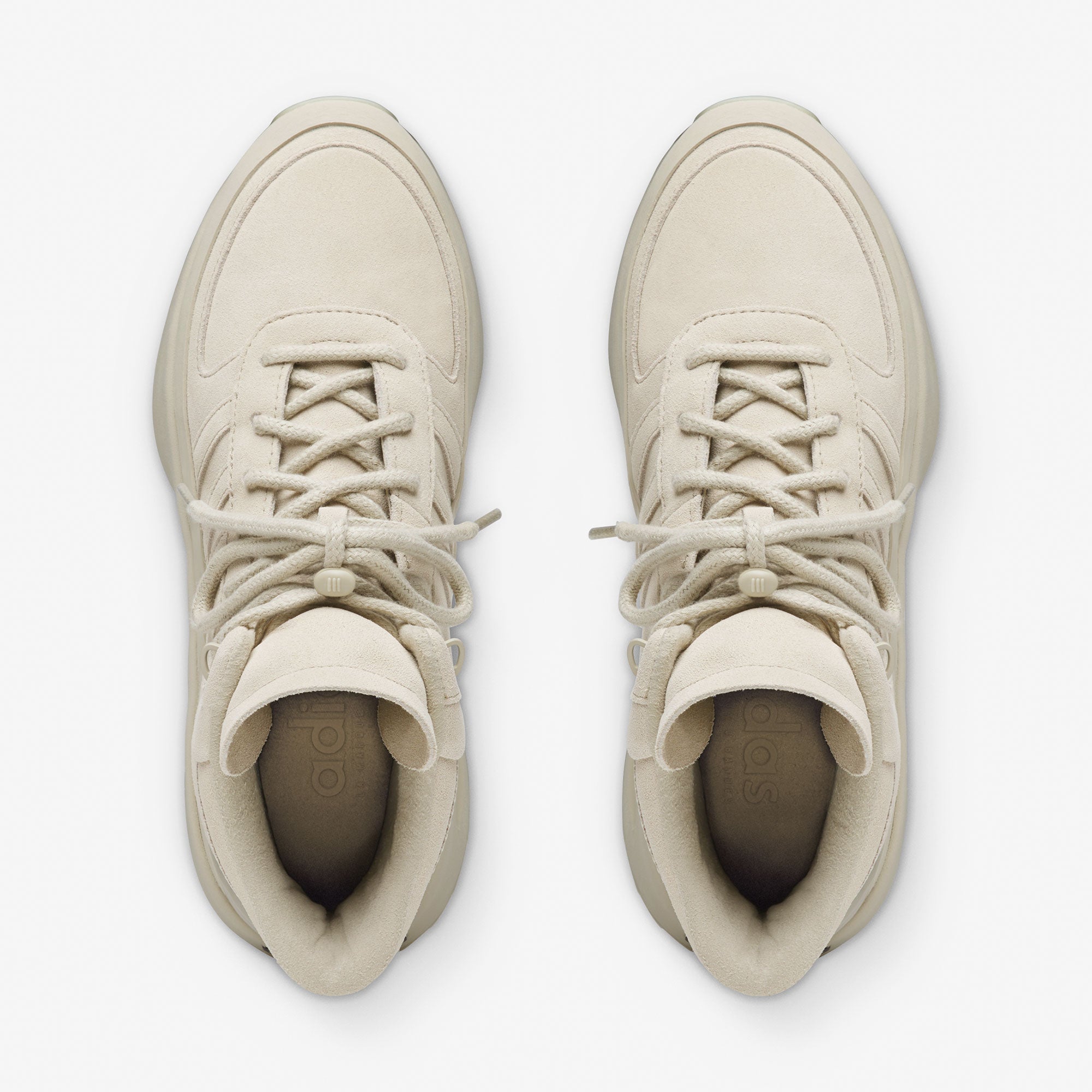 adidas Los Angeles Hiker Sesam / Sesam / Sesam High Top Sneakers  Detailfoto | Overkill