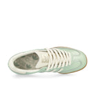 adidas Samba OG W Linen Green / Off White / Cyber Metallic Low Top Sneakers  Detailfoto | Overkill