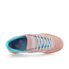 adidas Handball Spezial W Pink / Light Blue / Clear Sky Low Top Sneakers  Detailfoto | Overkill