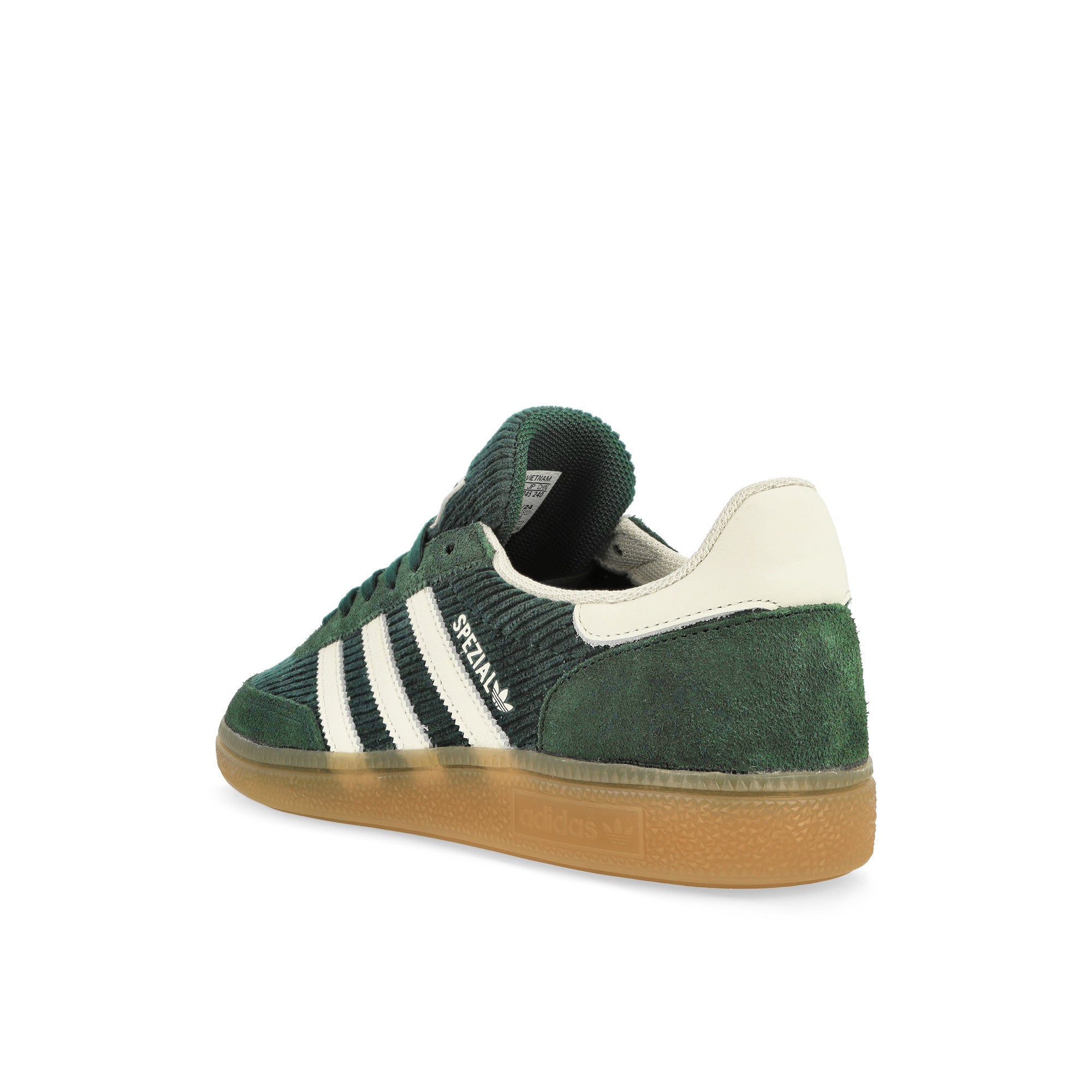 adidas Handball Spezial W Miner Green / Off White / Gum 1 Low Top Sneakers  Material | Overkill