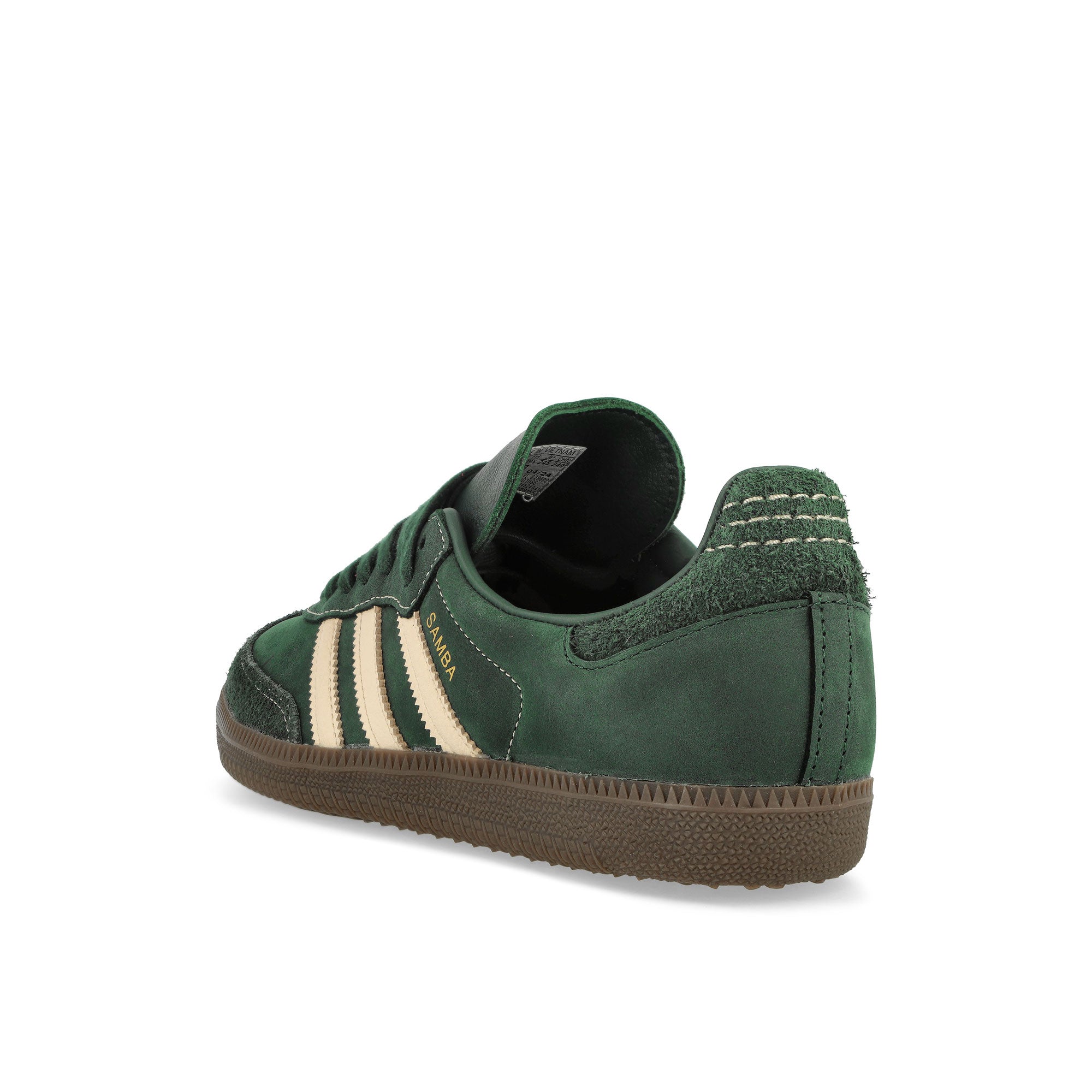 adidas Samba OG W Mineral Green / Crystal Sand / Shadow Green Low Top Sneakers  Material | Overkill