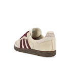adidas Samba OG W Wonder White / Maroon / Putty Grey Low Top Sneakers  Material | Overkill