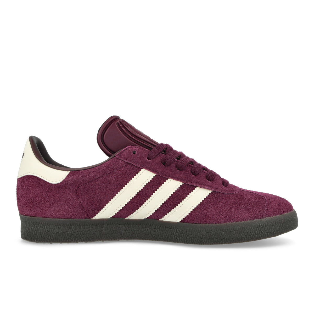 adidas Gazelle Maroon / Chalk White / Gum Low Top Sneakers  Silhouette | Overkill