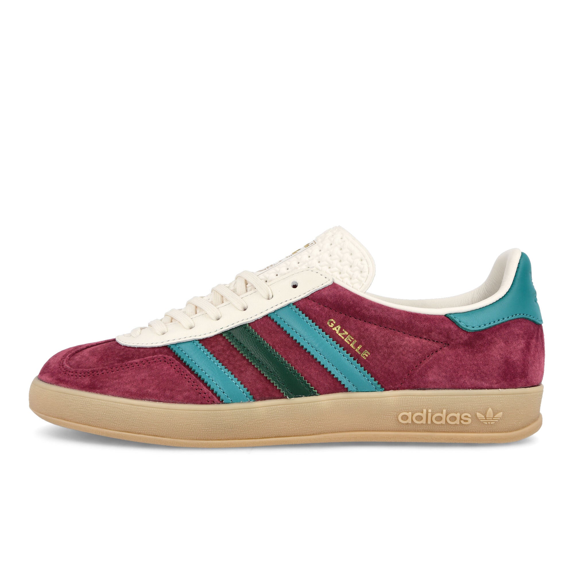 adidas Gazelle Indoor Collegiate Burgundy / Arctic Fuchsia / Collegiate Green Low Top Sneakers IG4996 | Overkill