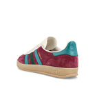 adidas Gazelle Indoor Collegiate Burgundy / Arctic Fuchsia / Collegiate Green Low Top Sneakers  Material | Overkill