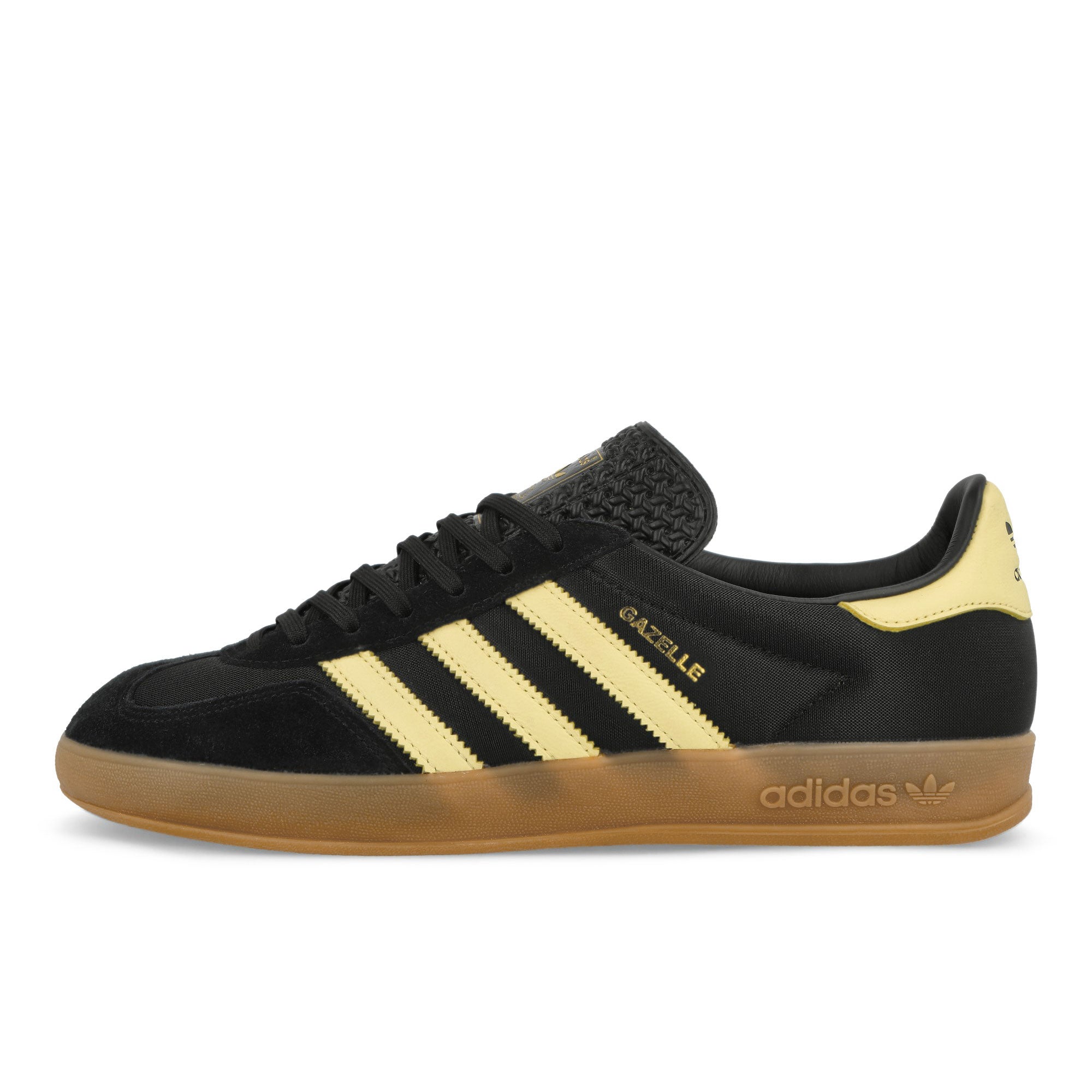 adidas Gazelle Indoor Core Black / Alm Yellow / Gum2 Low Top Sneakers IG4999 | Overkill