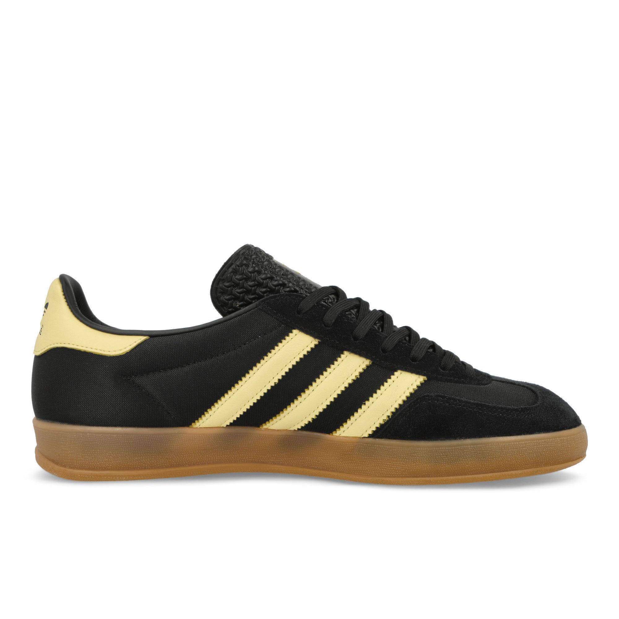 adidas Gazelle Indoor Core Black / Alm Yellow / Gum2 Low Top Sneakers  Silhouette | Overkill