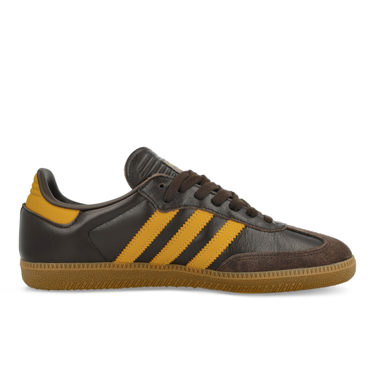 adidas Samba OG Dark Brown / Preloved Yellow / Gum Sneakers  Silhouette | Overkill
