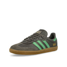 adidas Samba OG Shadow Olive / Preloved Green / Gum Low Top Sneakers  Close Up | Overkill