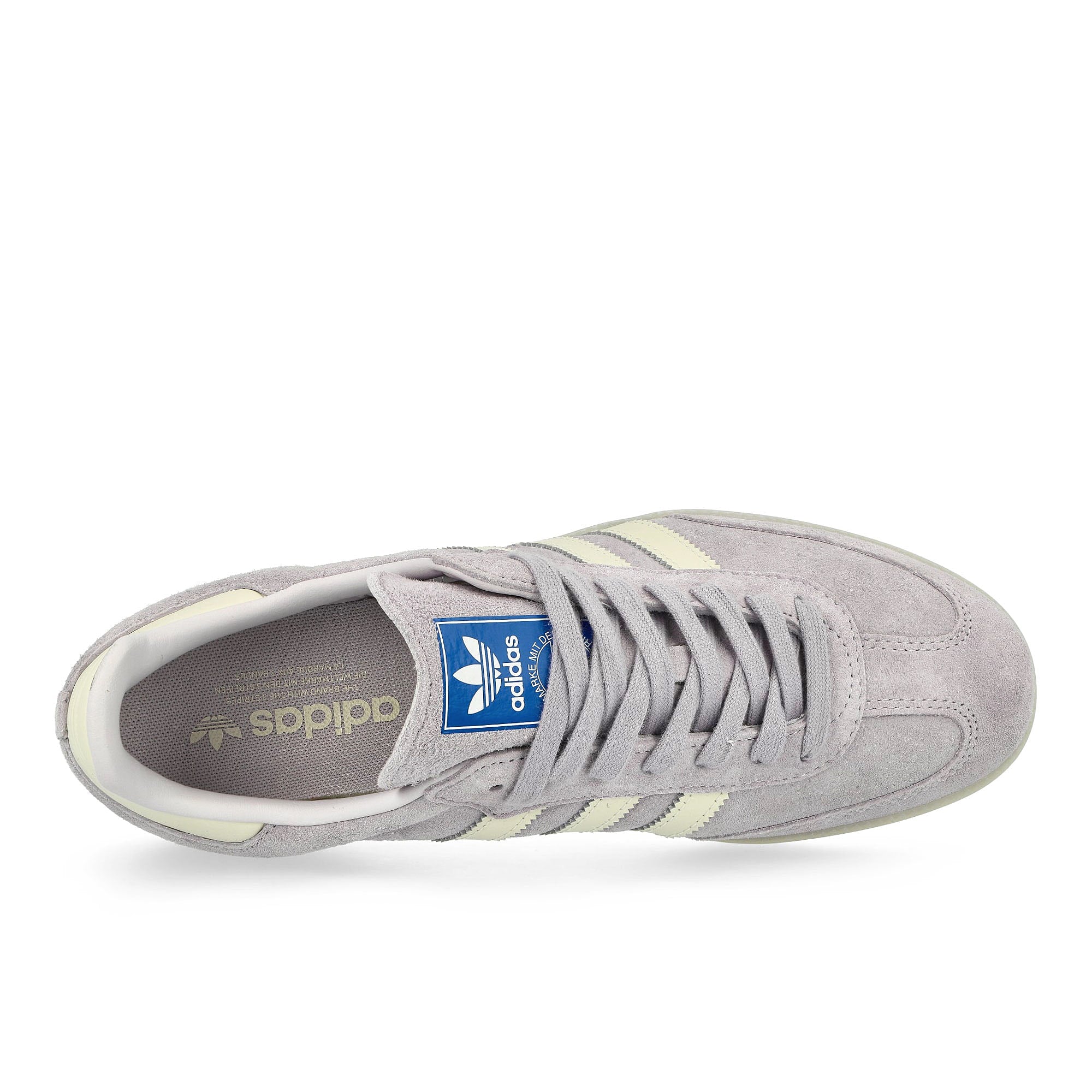 adidas Samba OG Silver Dawn / Chalk White / Off White Low Top Sneakers  Detailfoto | Overkill