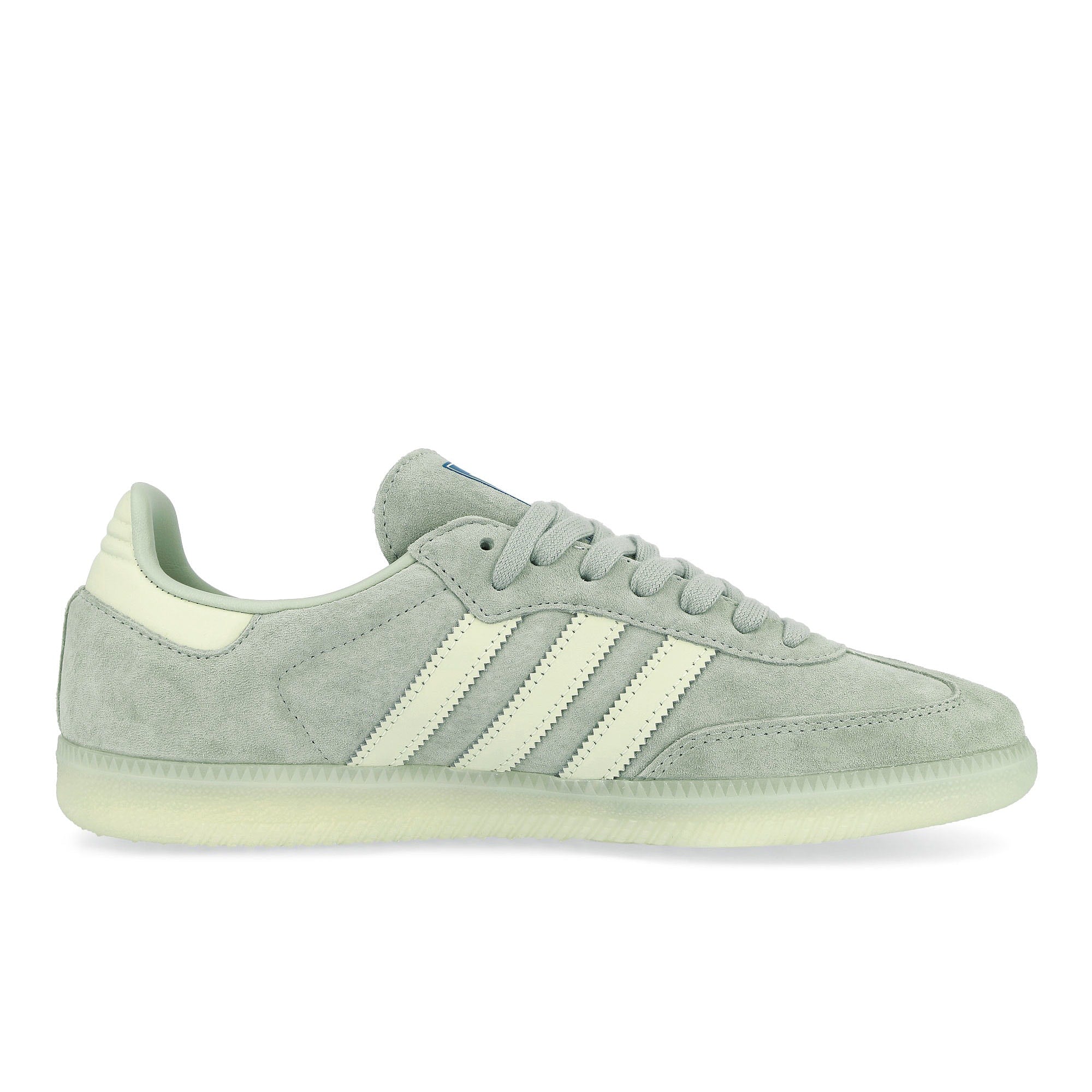 adidas Samba OG Wonder Silver / Chalk White / Off White Low Top Sneakers  Silhouette | Overkill