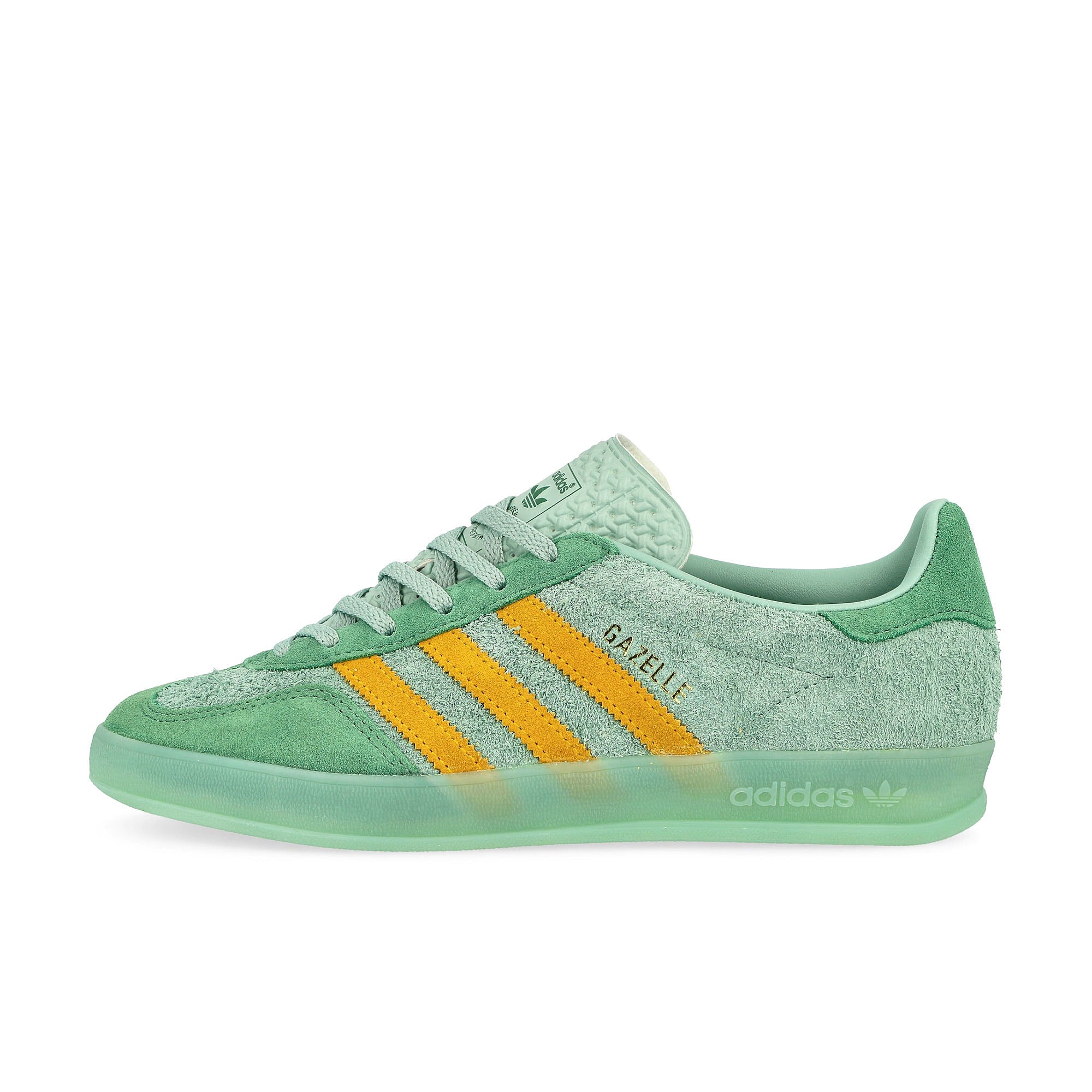 adidas Gazelle Indoor W Hazy Green / Preloved Green / Crew Yellow Low Top Sneakers IG6783 | Overkill