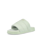 adidas adilette Essential W Linen Green / Linen Green / Linen Green Slides, Sandals & Slippers  Close Up | Overkill