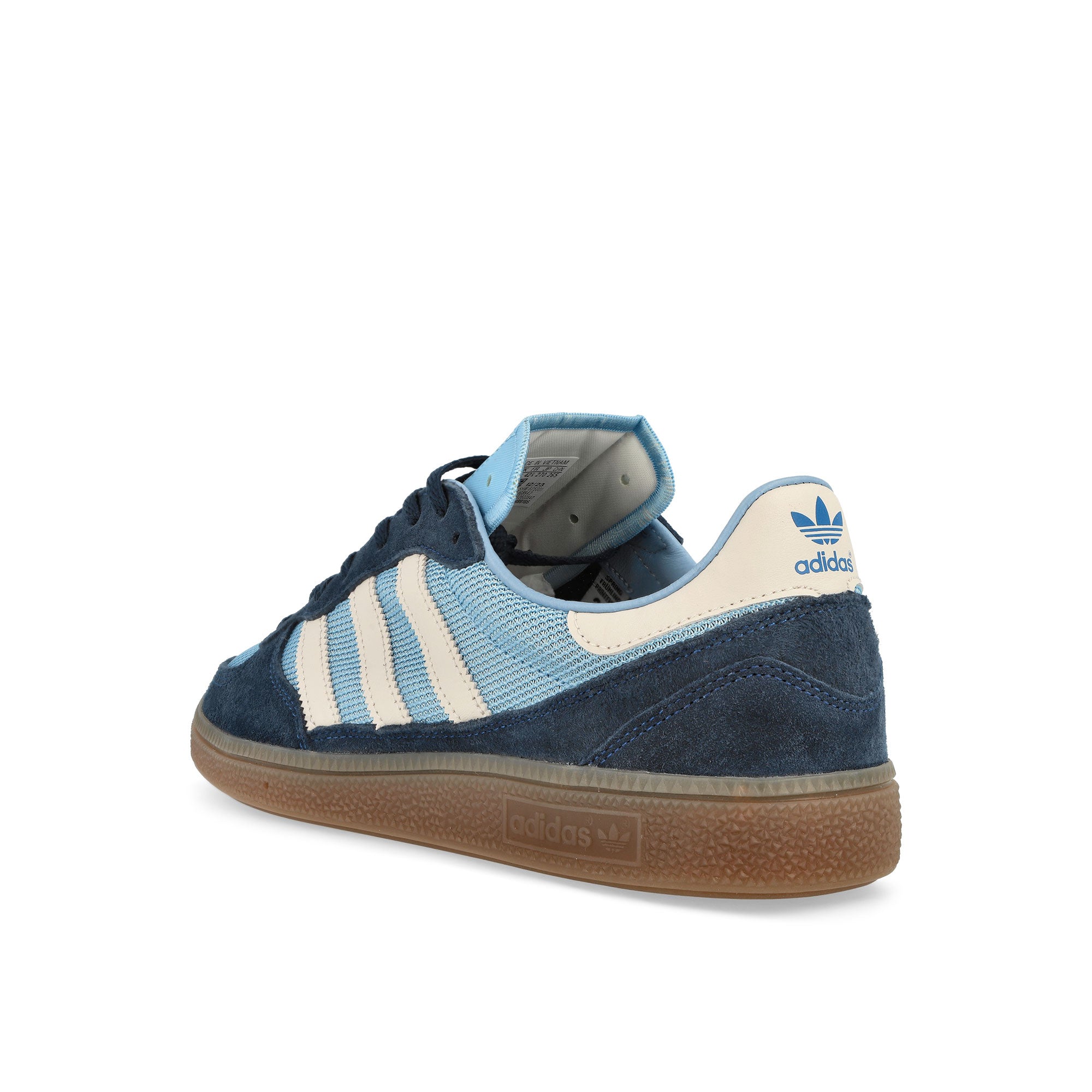 adidas Handball Pro SPZL Clear Blue / Chalk White / Collegiate Navy Low Top Sneakers  Material | Overkill