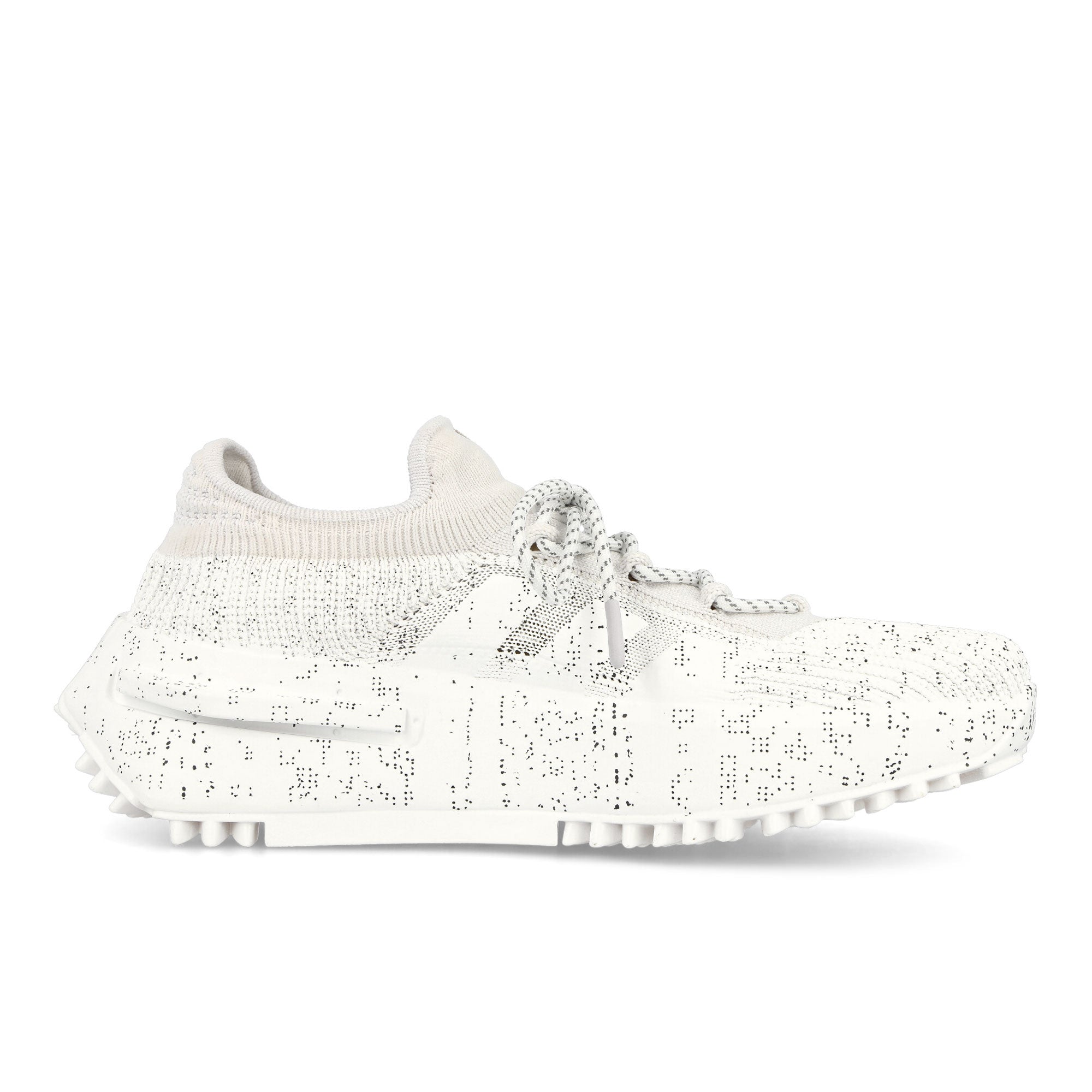 adidas NMD_S1 Crystal White-Footwear White-Dash Gray Low Top Sneakers  Silhouette | Overkill