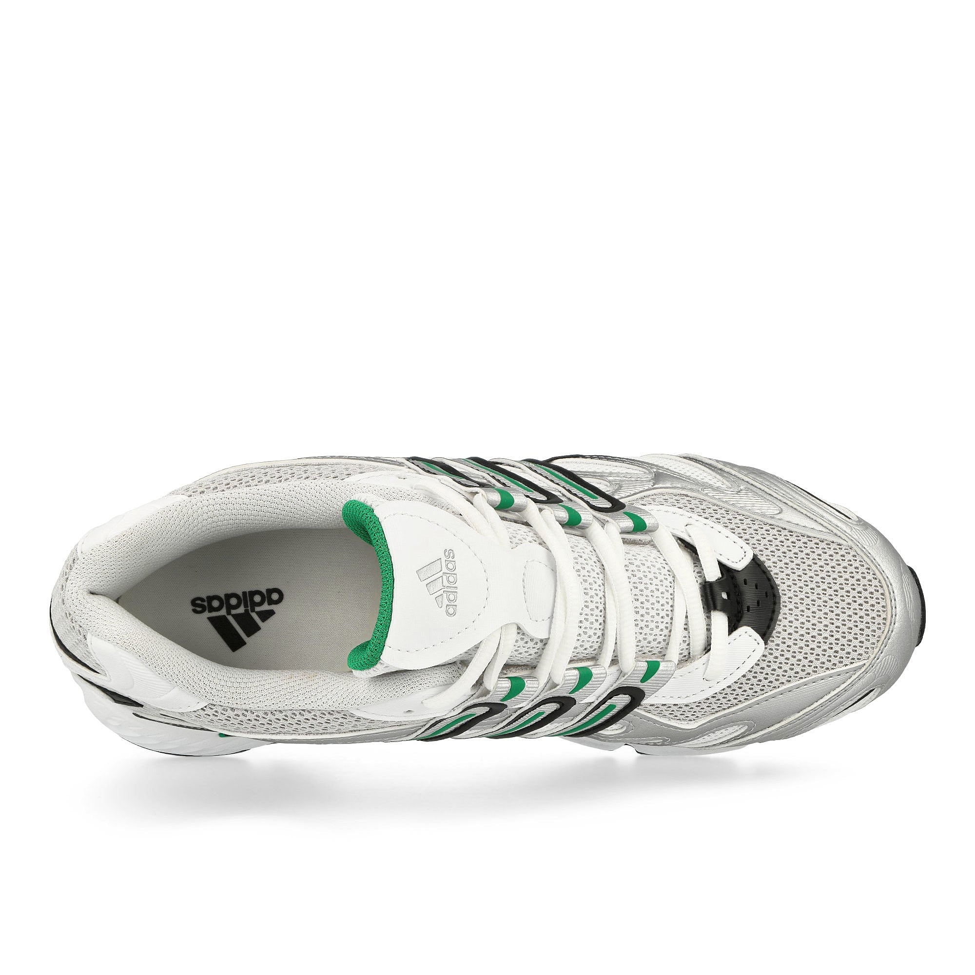 adidas Temper Run 2 Footwear White / Green / Core Black Low Top Sneakers  Detailfoto | Overkill