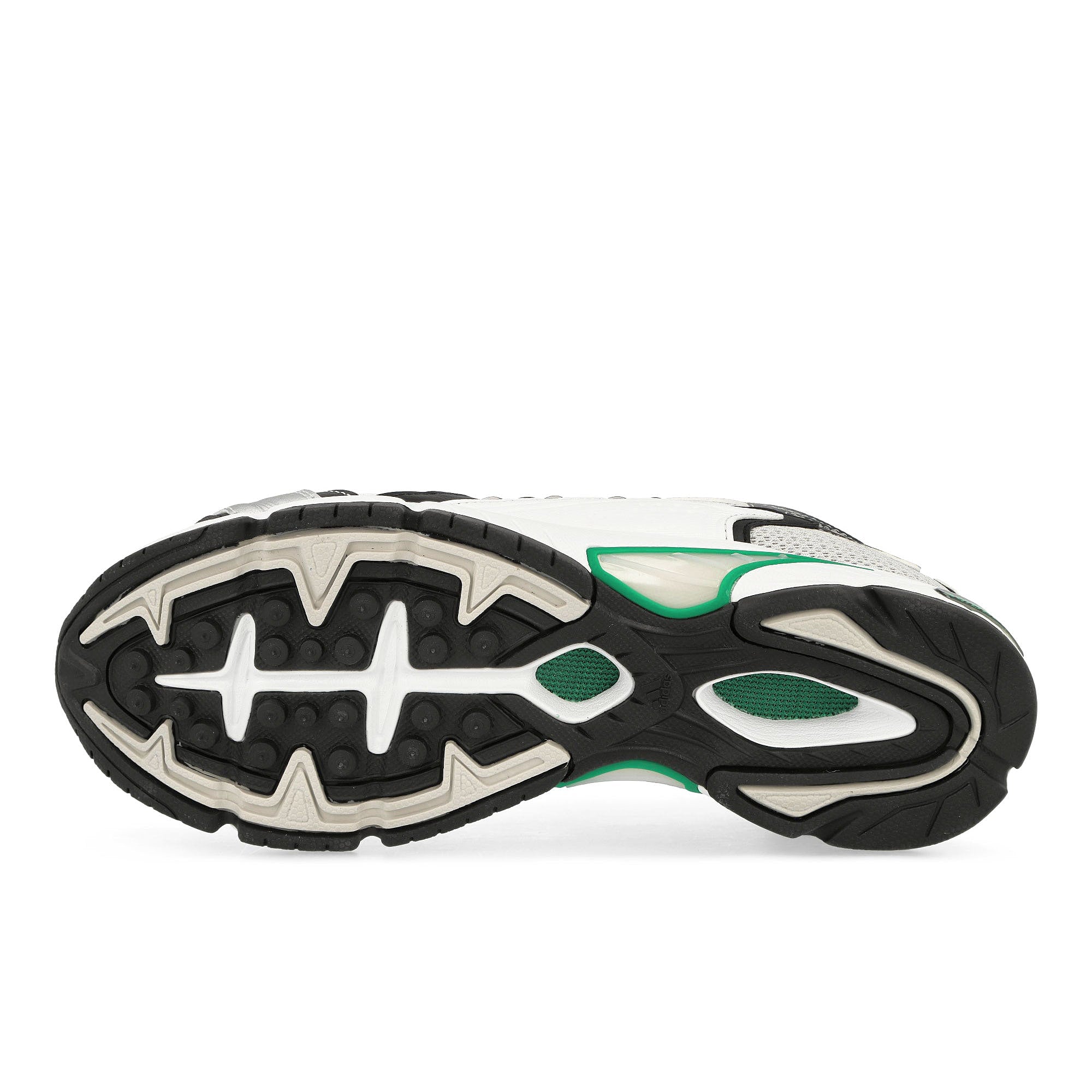 adidas Temper Run 2 Footwear White / Green / Core Black Low Top Sneakers  Detail View 1 | Overkill