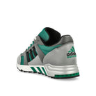 adidas Equipment Cushion 93 Equipment Green / Core Black / Matte Silver Low Top Sneakers  Close Up | Overkill