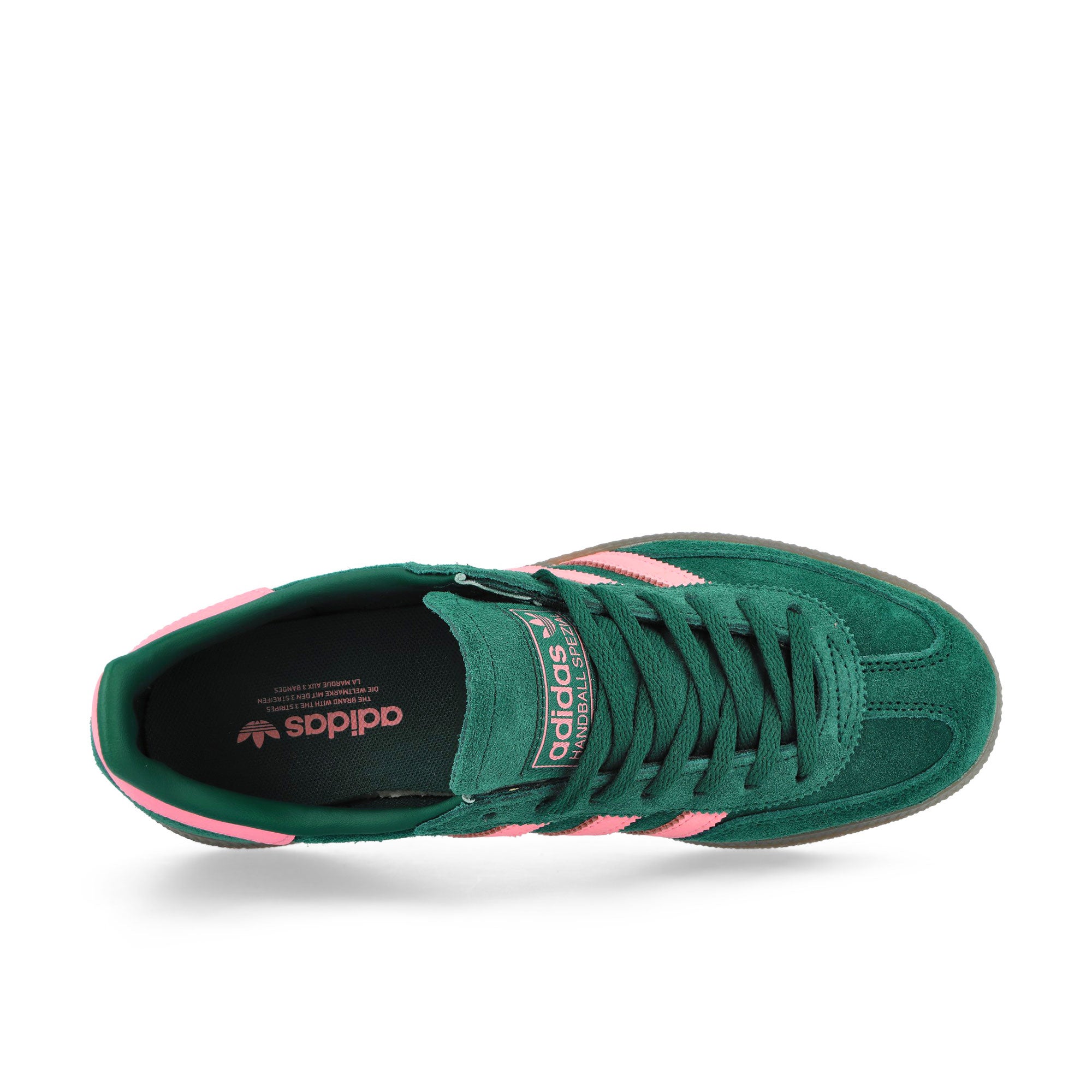 adidas Handball Spezial W Collegiate Green / Pink Spark / Gold Metallic Sneaker IH1496 Detailfoto | Overkill
