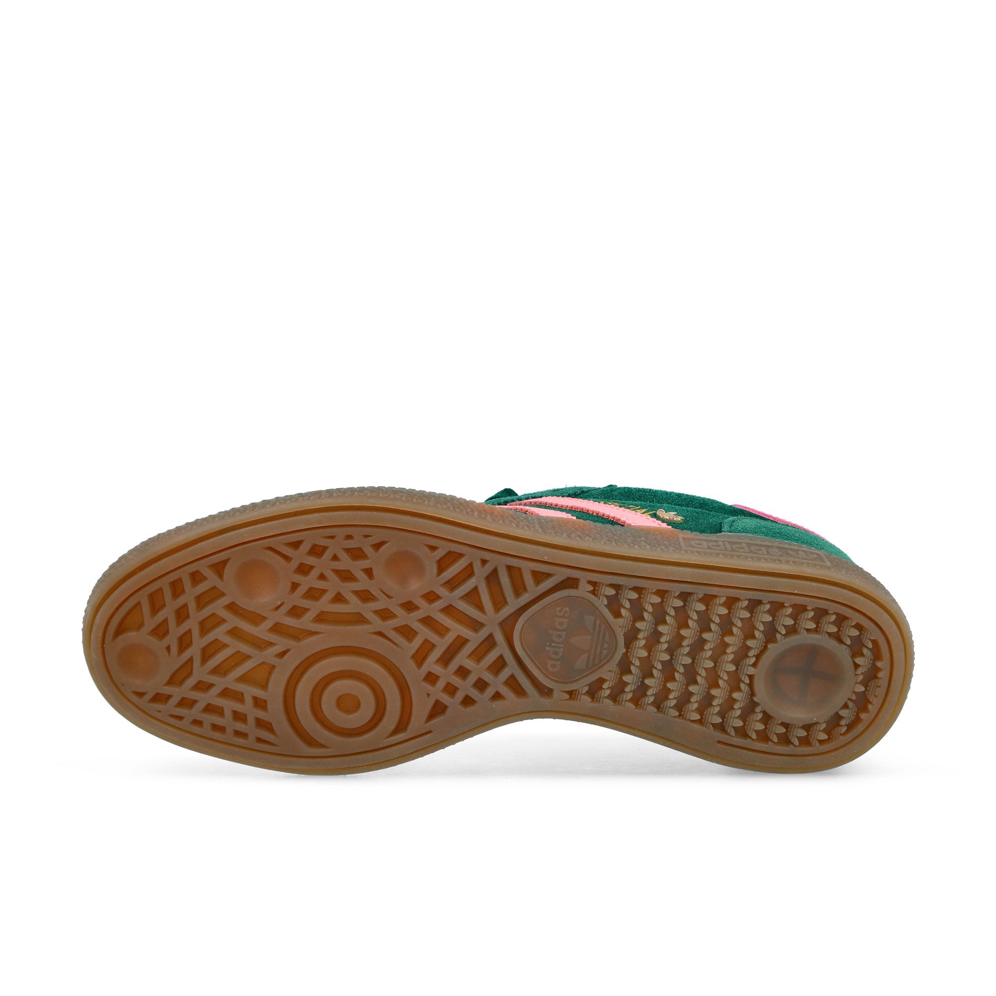 adidas Handball Spezial W Collegiate Green / Pink Spark / Gold Metallic Sneaker IH1496 Detail View 1 | Overkill
