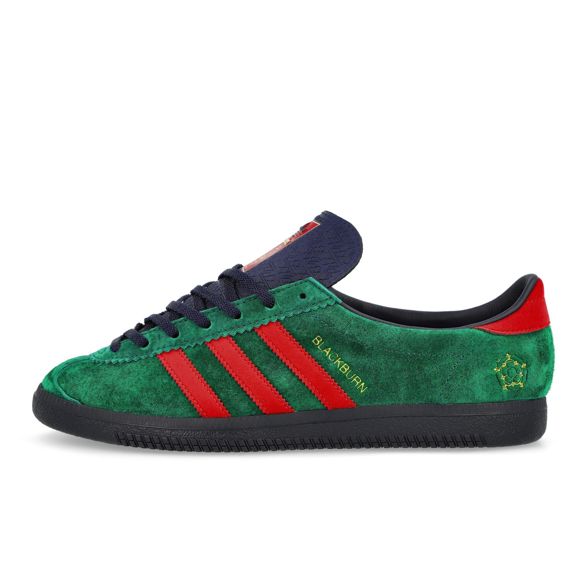 adidas Blackburn SPZL Collegiate Green / Better Scarlet / Night Indigo Low Top Sneakers IH2139 | Overkill