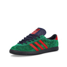adidas Blackburn SPZL Collegiate Green / Better Scarlet / Night Indigo Low Top Sneakers  Close Up | Overkill