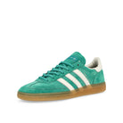 adidas Sporty & Rich x adidas Handball SPZL Panton / Clear White / Gum2 Low Top Sneakers  Close Up | Overkill