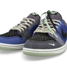Zion Williamson x Air Jordan 1 Retro Low OG Voodoo Alternate Regency Purple / Vapor Green - Black Low Top Sneakers IH2309 500 Detail View 1 | Overkill