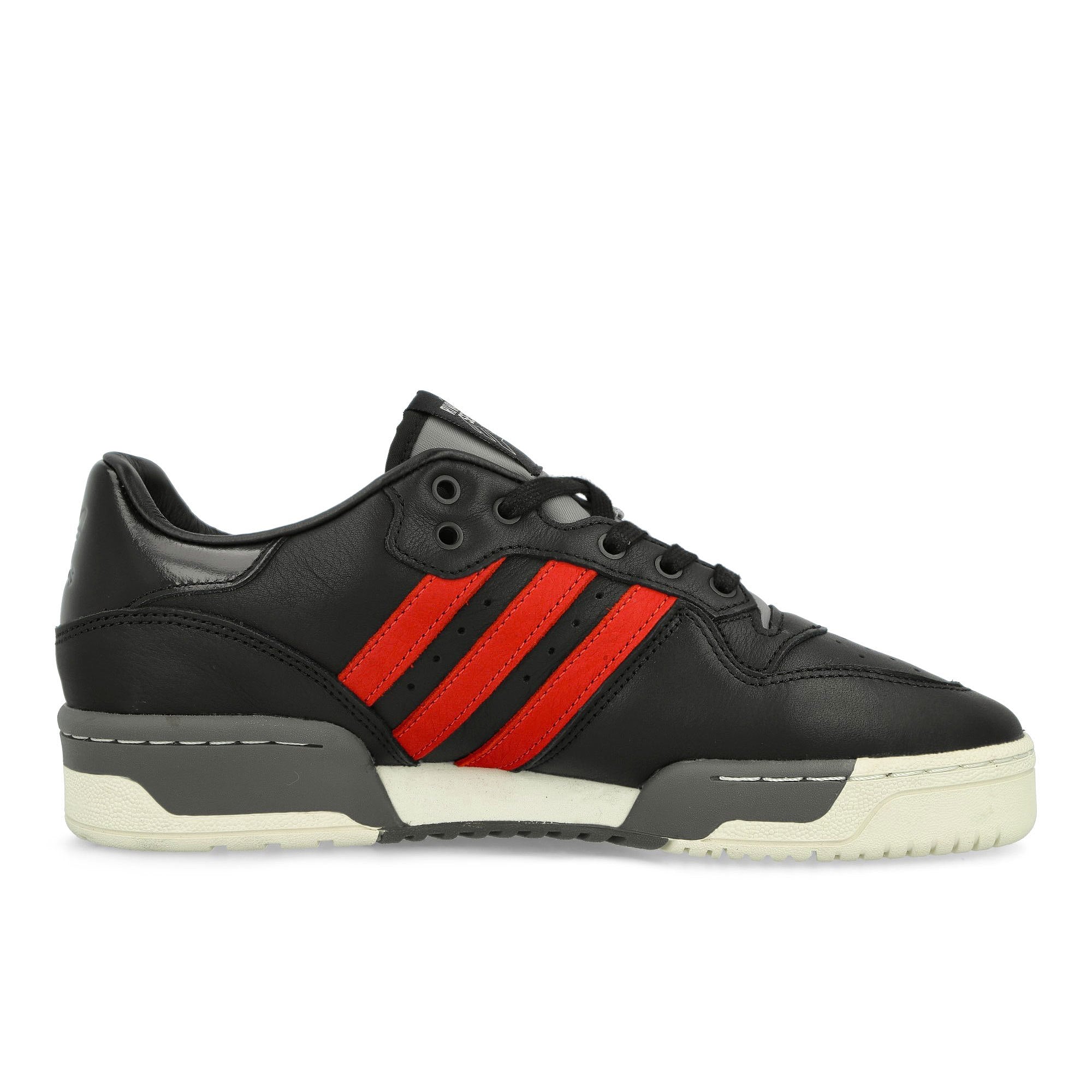 adidas Nice Kicks x adidas Rivalry Low Core Black / Core Black / White / Tint Low Top Sneakers  Silhouette | Overkill