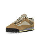 adidas Helvellyn SPZL Cardboard / Light Brown / Utility Grey Low Top Sneakers  Close Up | Overkill