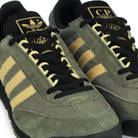 adidas SL83 SPZL Dust Green / Sand / Night Cargo Low Top Sneakers  Detailfoto | Overkill