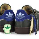 adidas Stan Smith Shadow Green / Bahia Light Blue / Sand Strata Low Top Sneakers  Detailfoto | Overkill