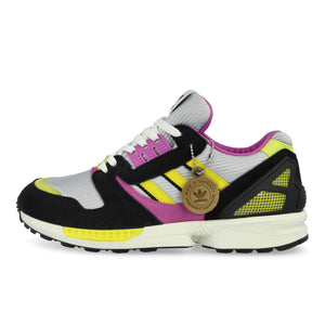 adidas ZX 8000 MIG Core Black / Semi Pulse Lilac / Light Yellow Low Top Sneakers IH4113 | Overkill
