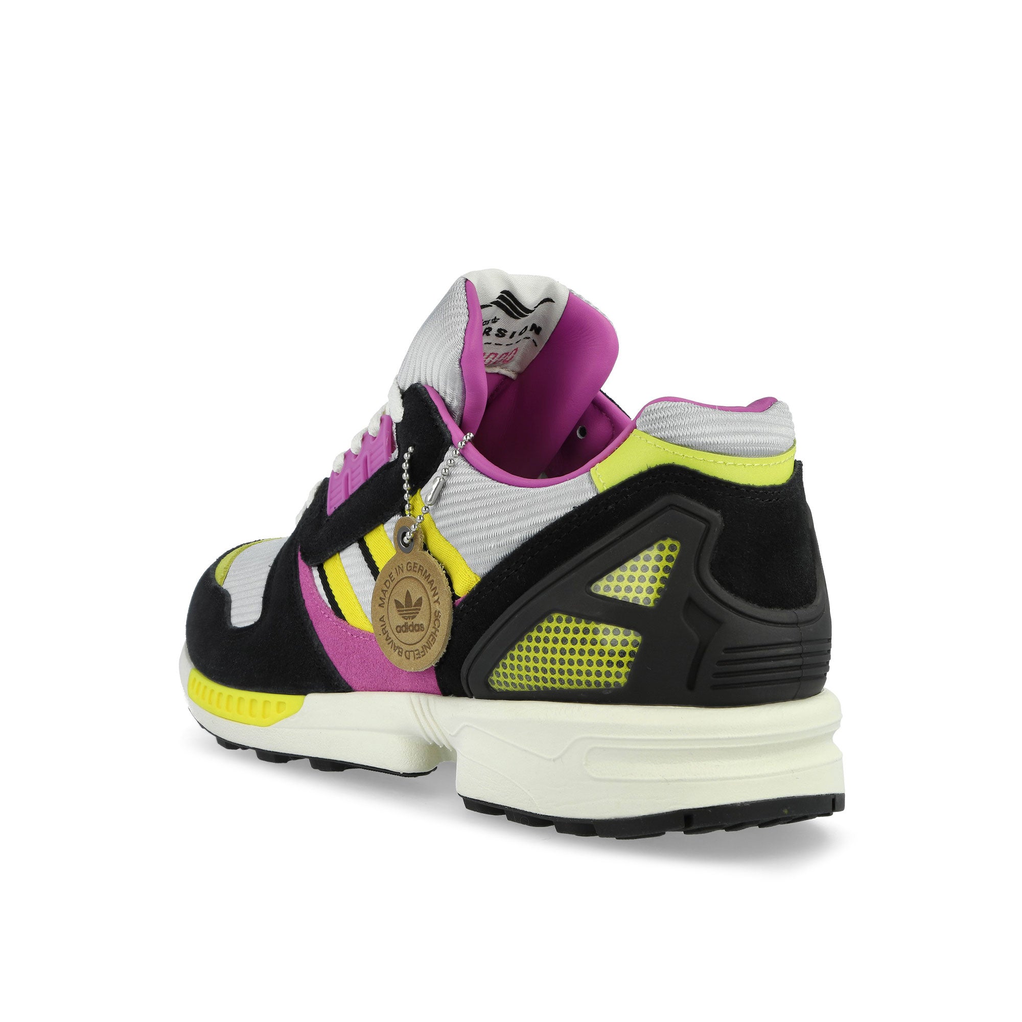 adidas ZX 8000 MIG Core Black / Semi Pulse Lilac / Light Yellow Low Top Sneakers IH4113 Material | Overkill
