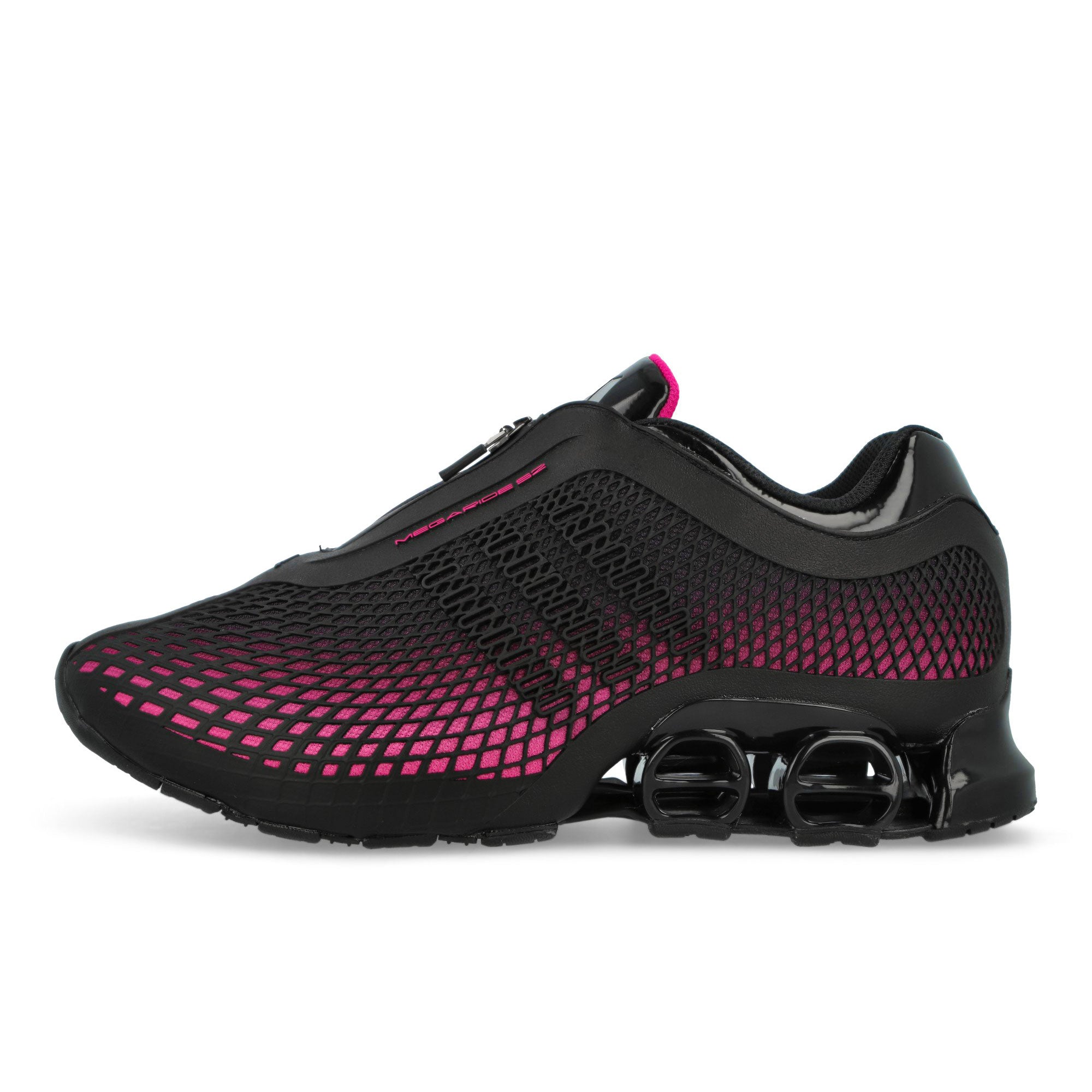 adidas Megaride S2 Core Black / Core Black / Shock Pink Low Top Sneakers IH4409 | Overkill
