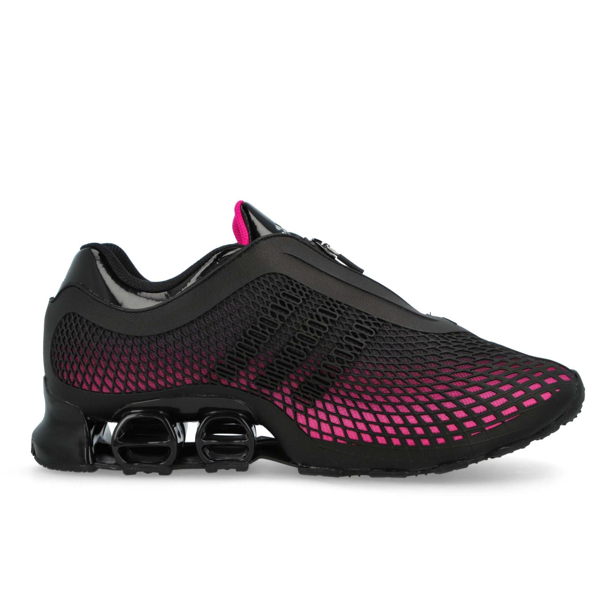 adidas Megaride S2 Core Black / Core Black / Shock Pink Low Top Sneakers IH4409 Silhouette | Overkill
