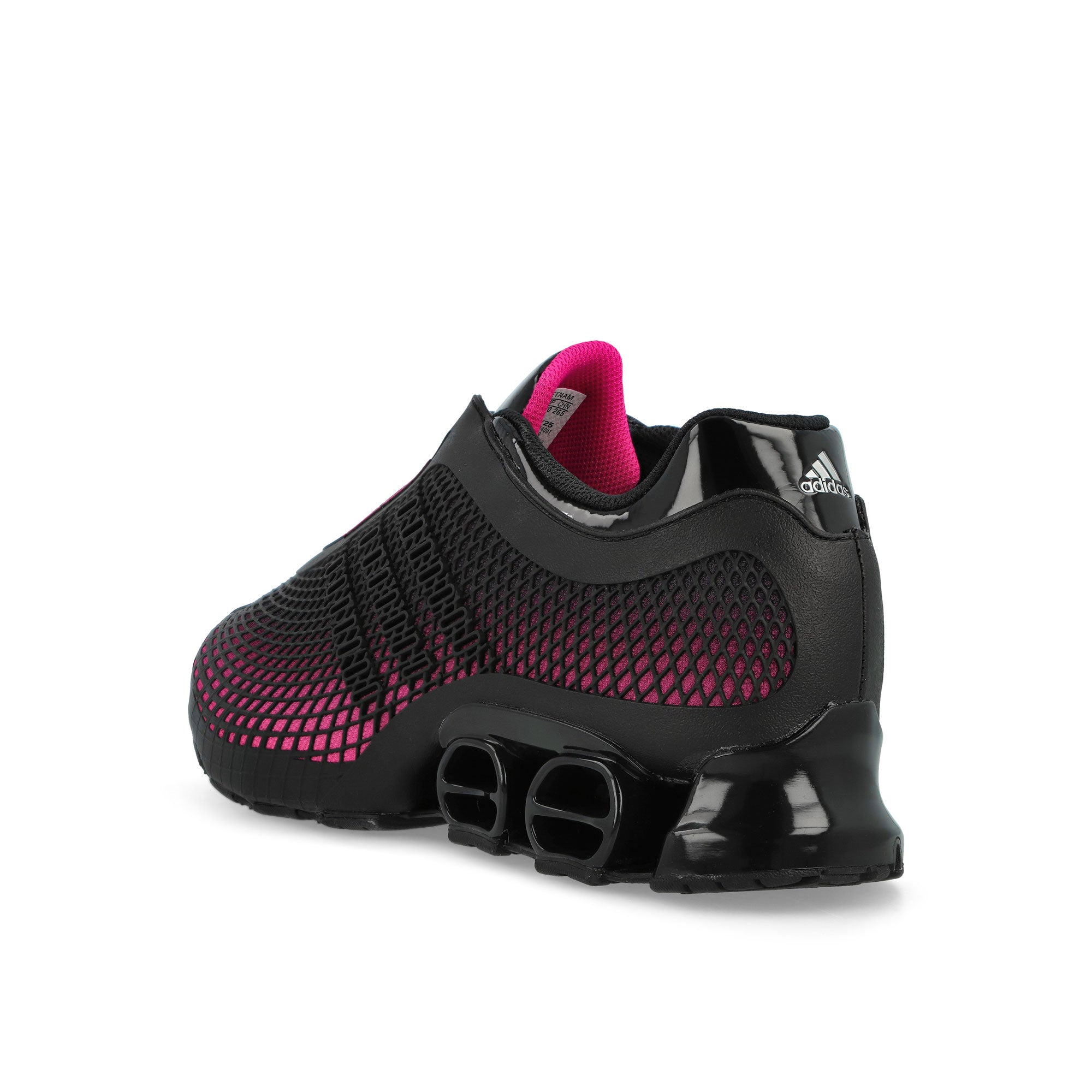 adidas Megaride S2 Core Black / Core Black / Shock Pink Low Top Sneakers IH4409 Material | Overkill
