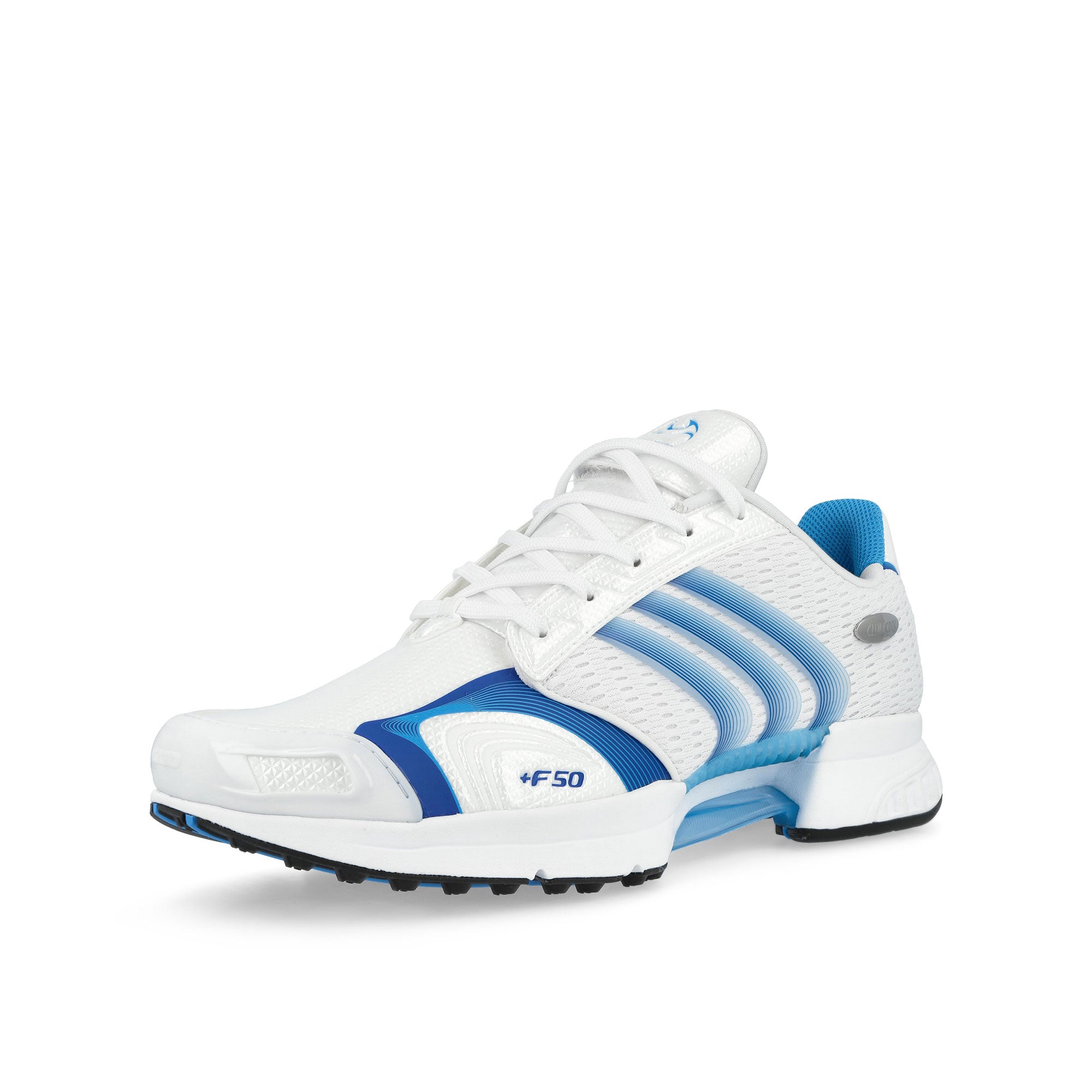 adidas Climacool F50 Footwear White / Collegiate Royal / Lucid Aquamarine Low Top Sneakers IH4502 Close-up | Overkill
